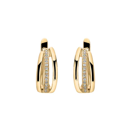 Diamond earrings Sparkling Memory