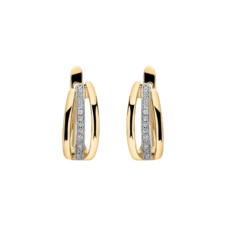 Diamond earrings Sparkling Memory