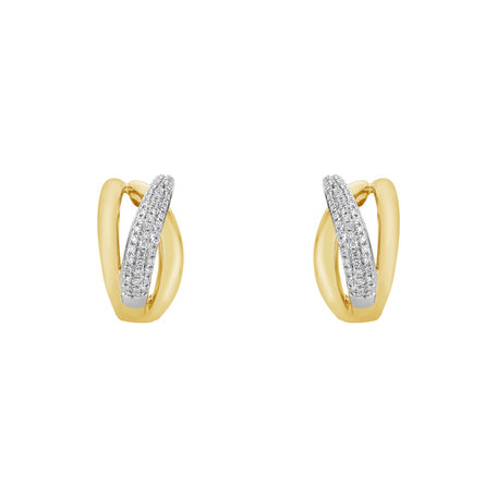 Diamond earrings Sunshine Streamer
