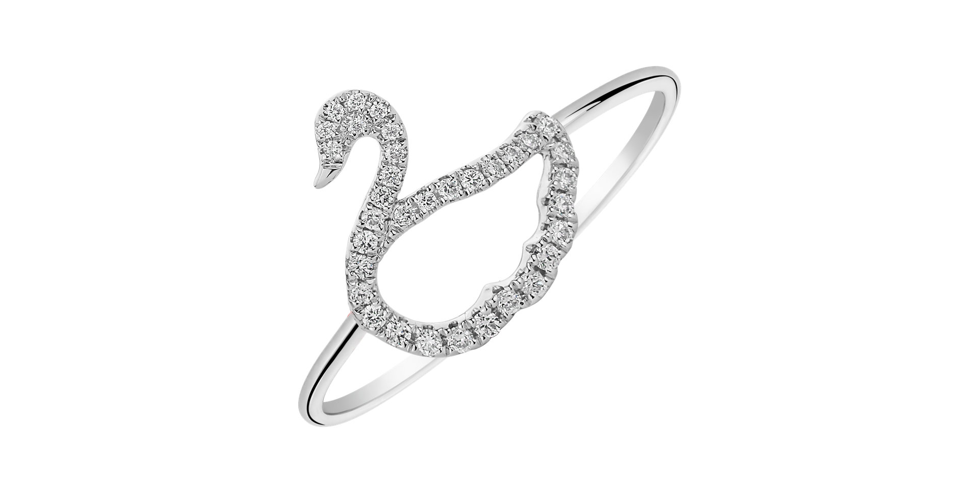 Diamond ring Swan