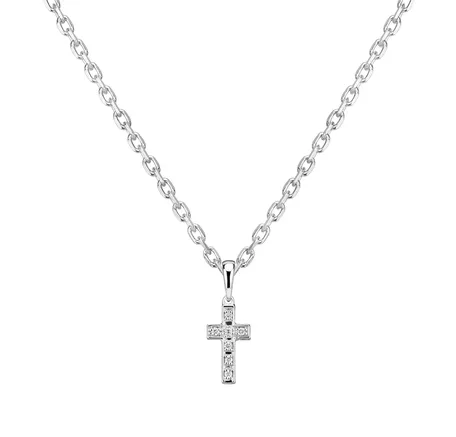 Diamond pendant Small Cross