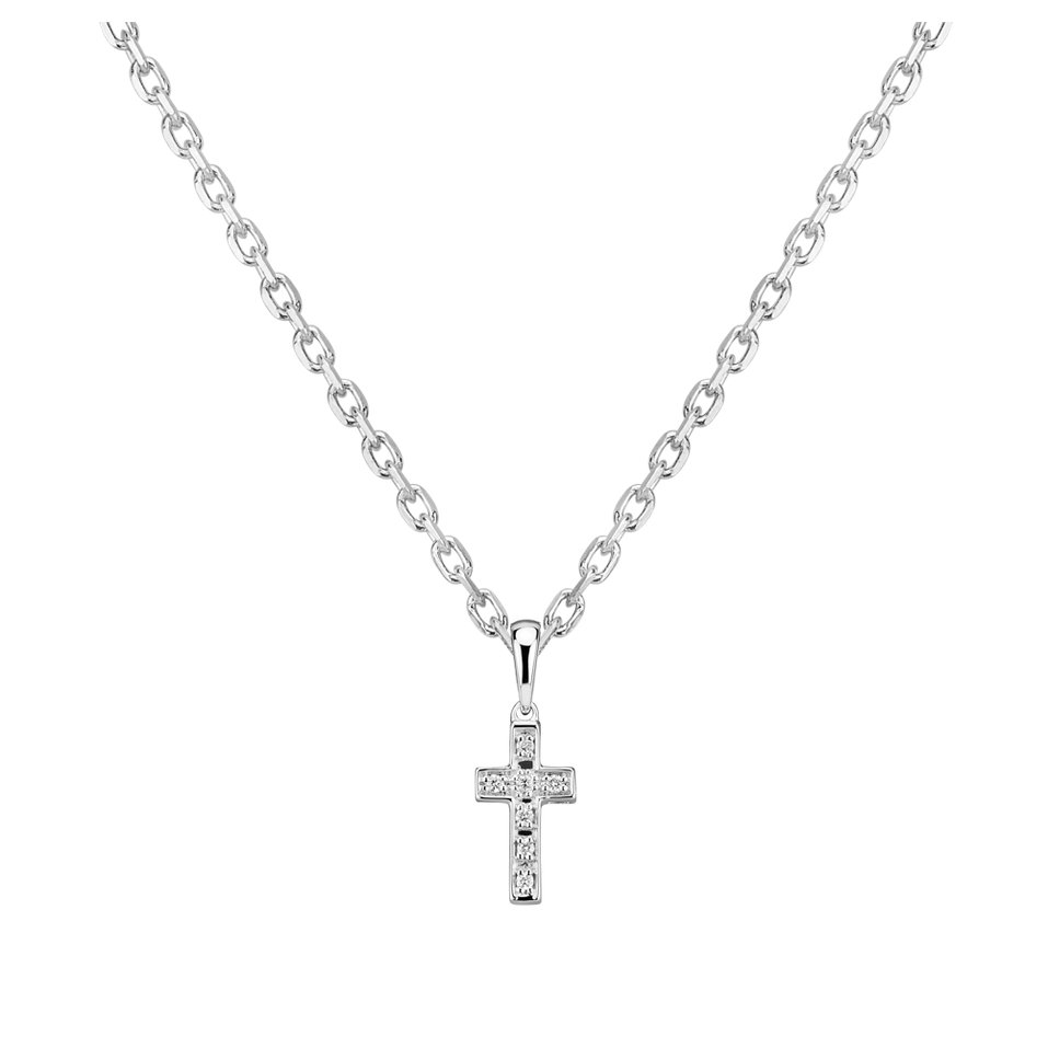 Diamond pendant Small Cross