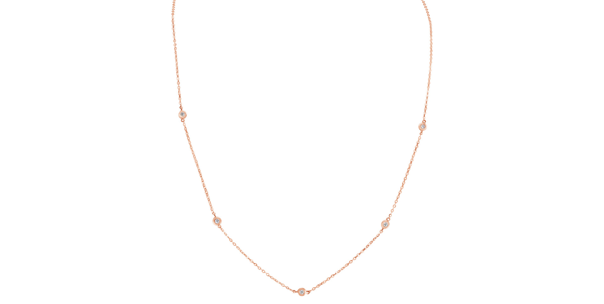 Diamond necklace Dots