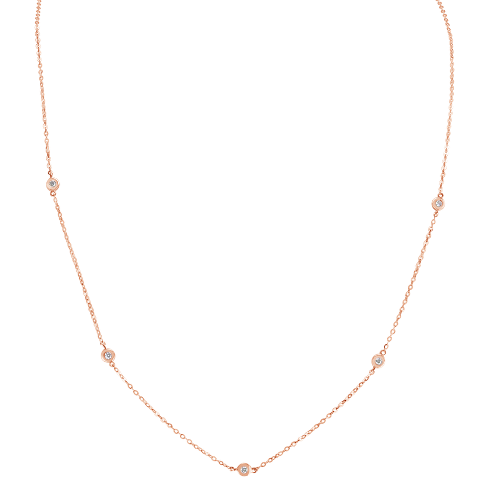 Diamond necklace Dots