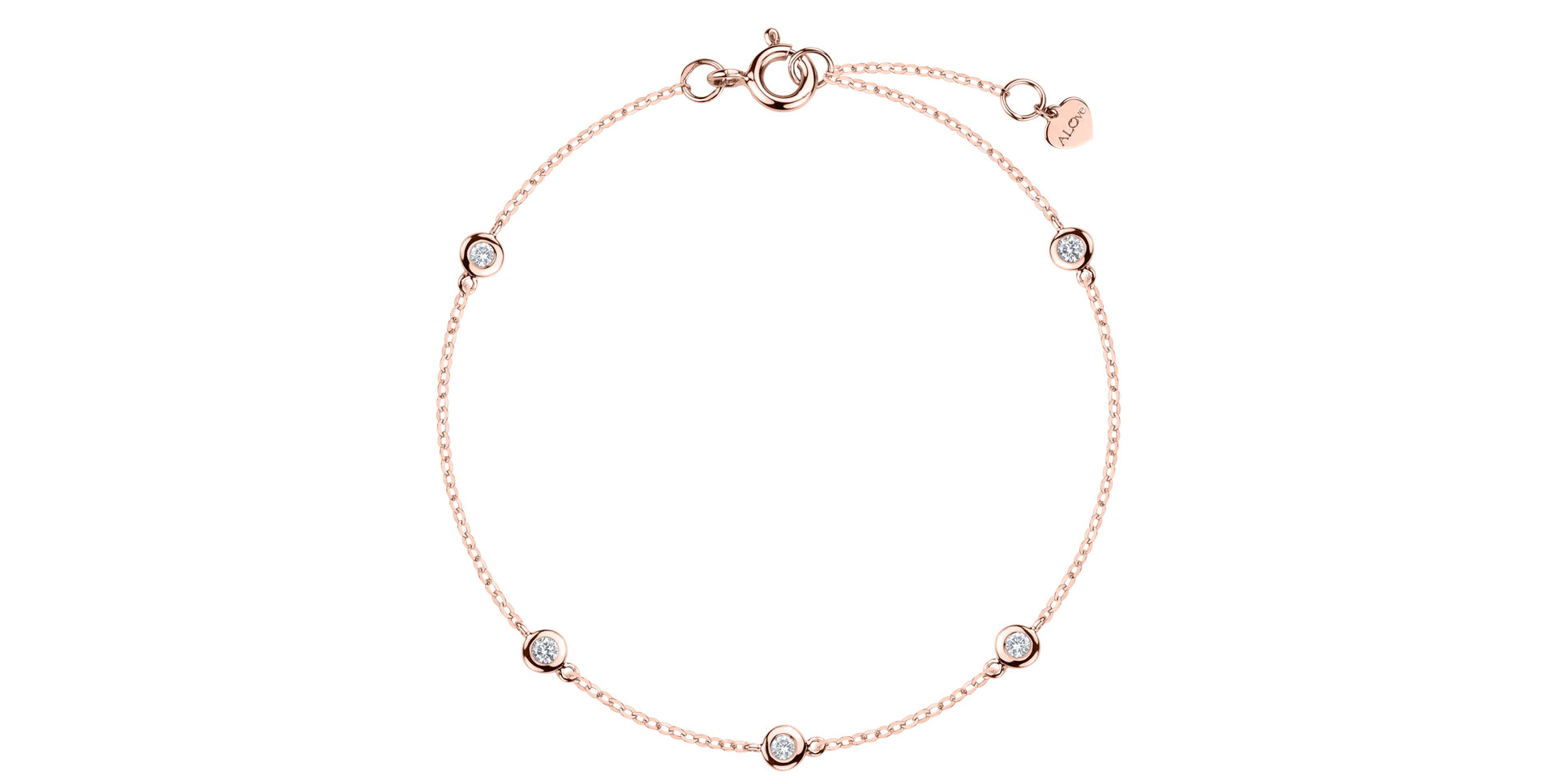 Diamond bracelet Dots