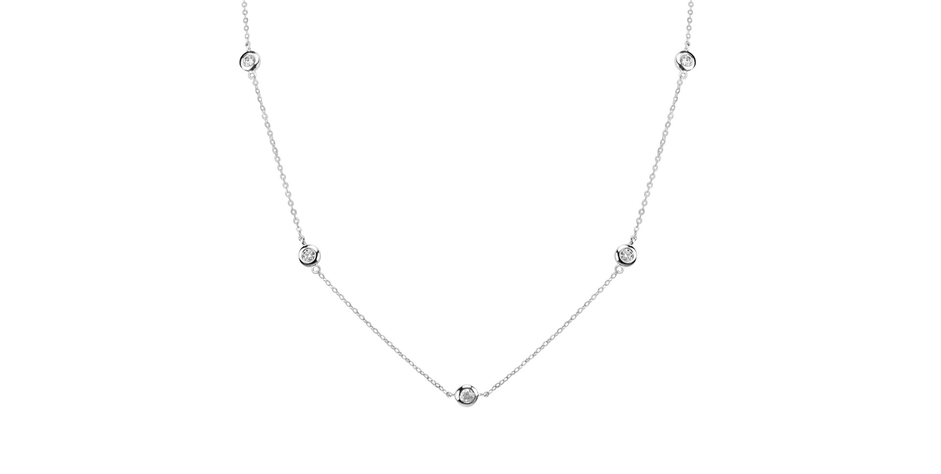 Diamond necklace Dots