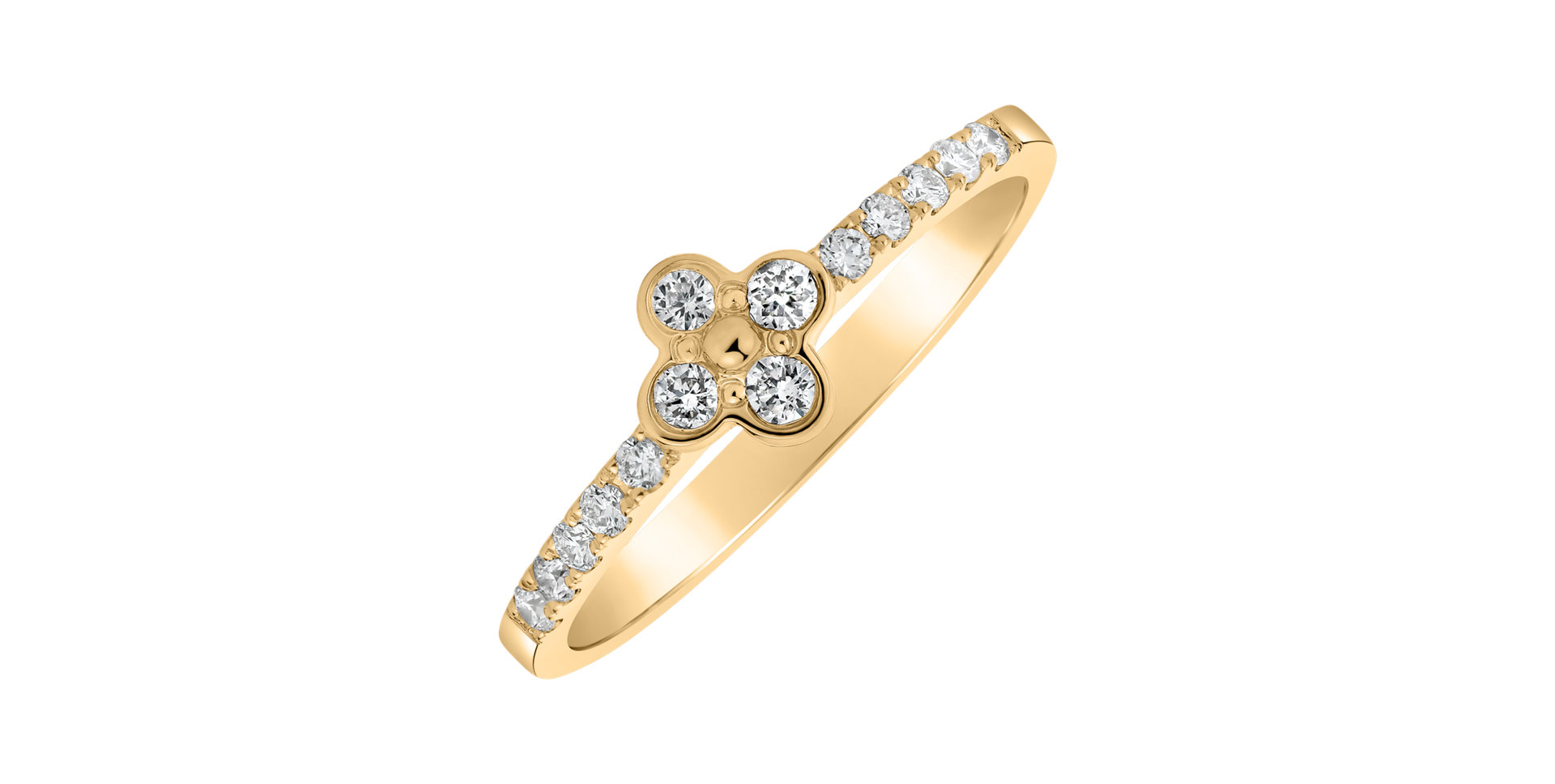 Diamond ring Cloverina