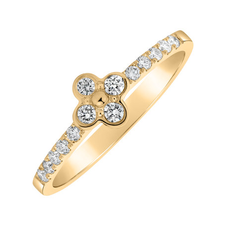 Diamond ring Cloverina