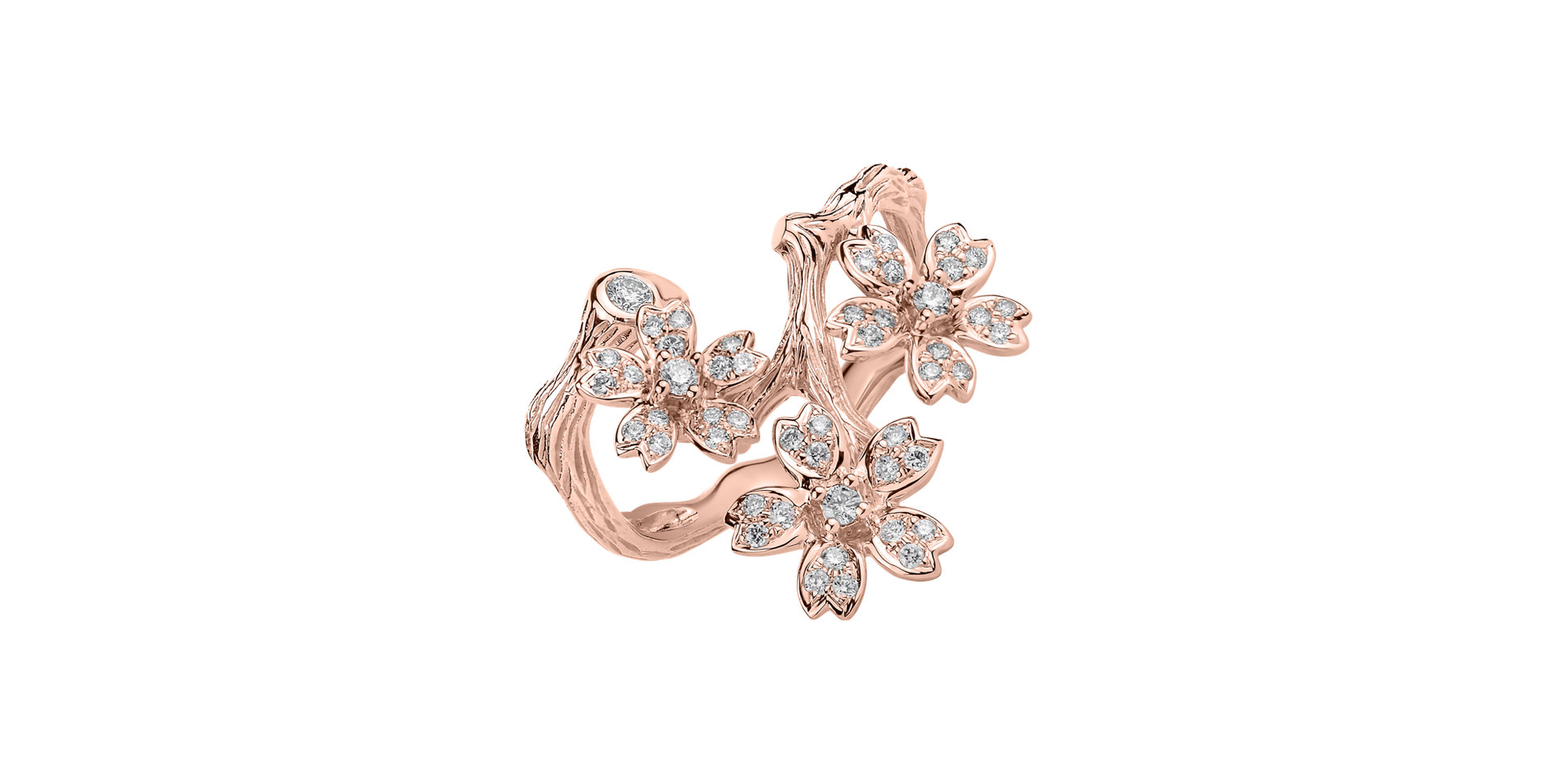 Diamond ring Flower Feeling
