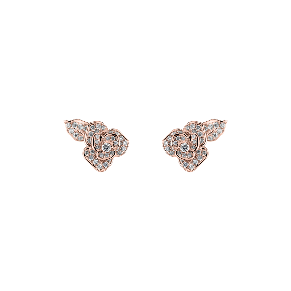 Diamond earrings Flower Impulse