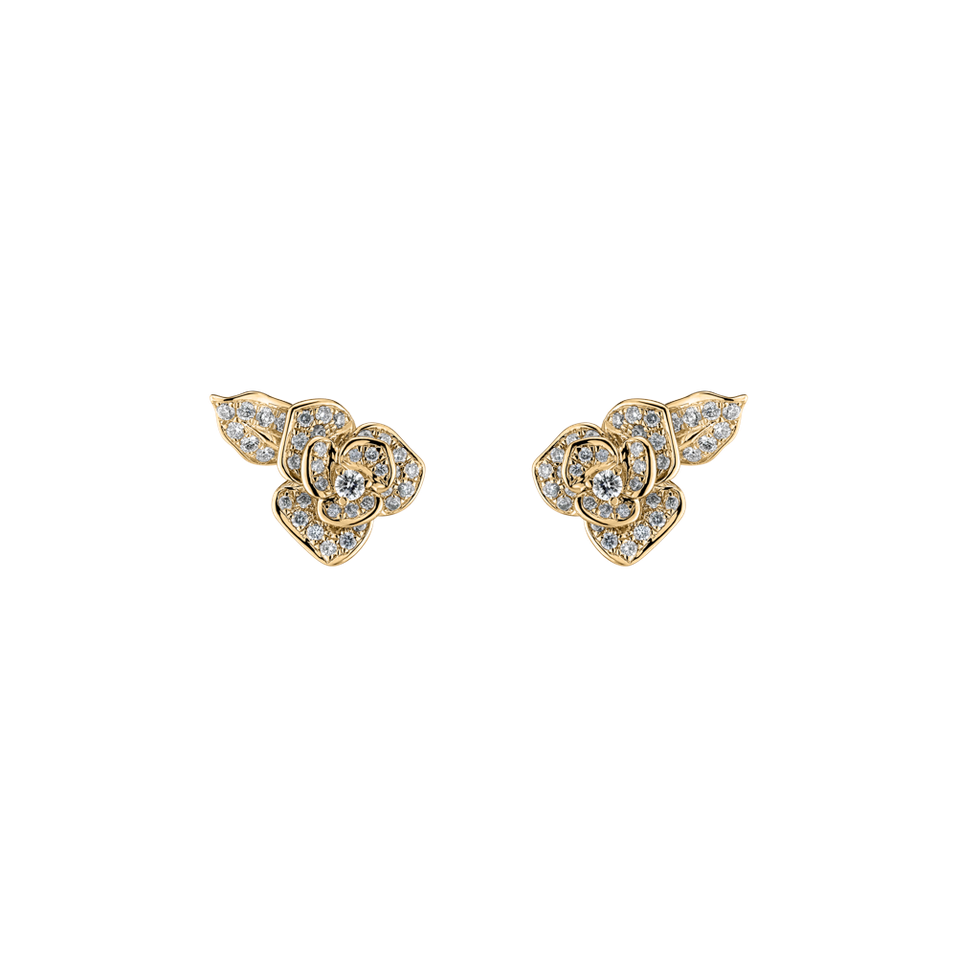 Diamond earrings Flower Impulse
