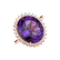 Diamond rings with Amethyst Infinite Treasure2