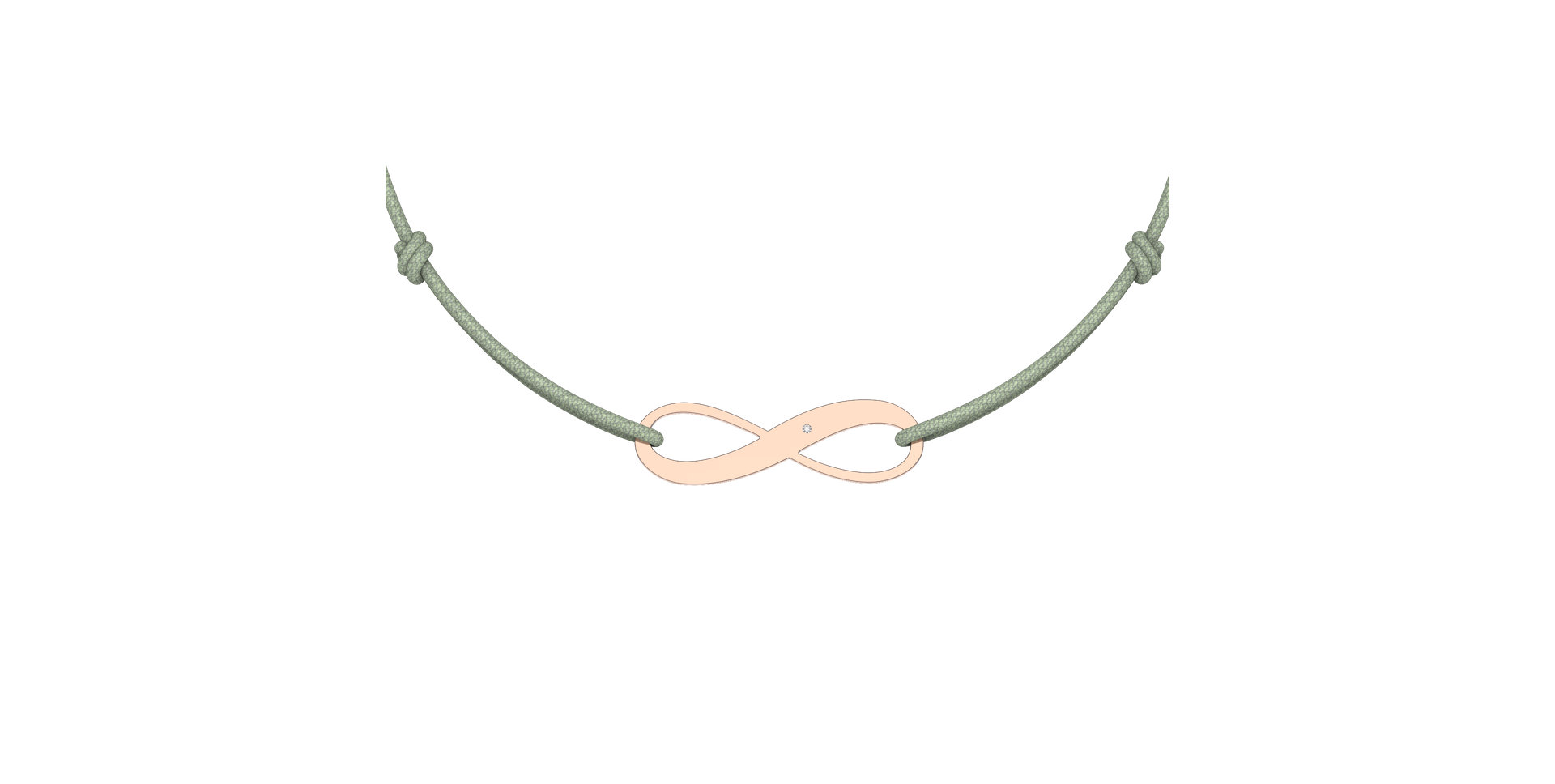 Diamond bracelet Infinity