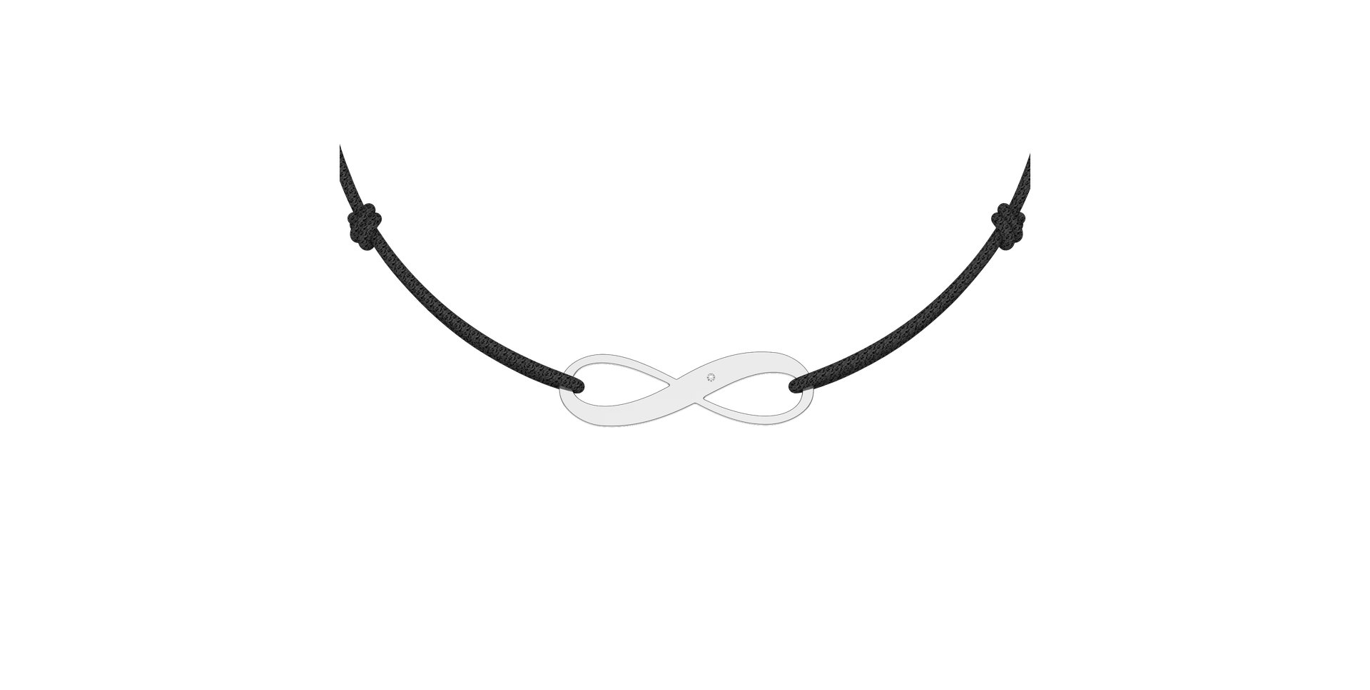 Diamond bracelet Infinity