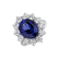 Diamond ring with Tanzanite Sky Goddess2
