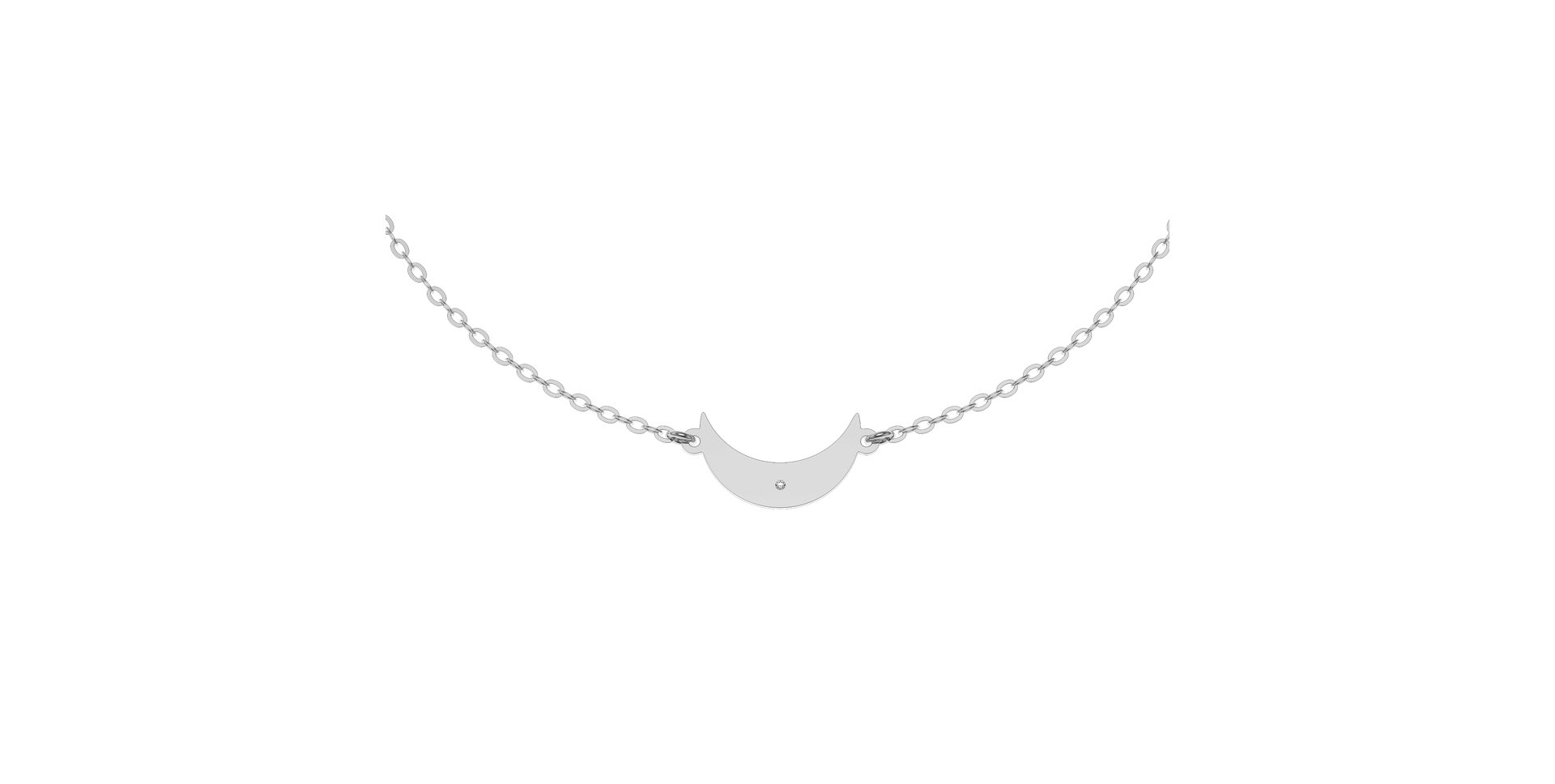 Diamond bracelet Midnight Moon