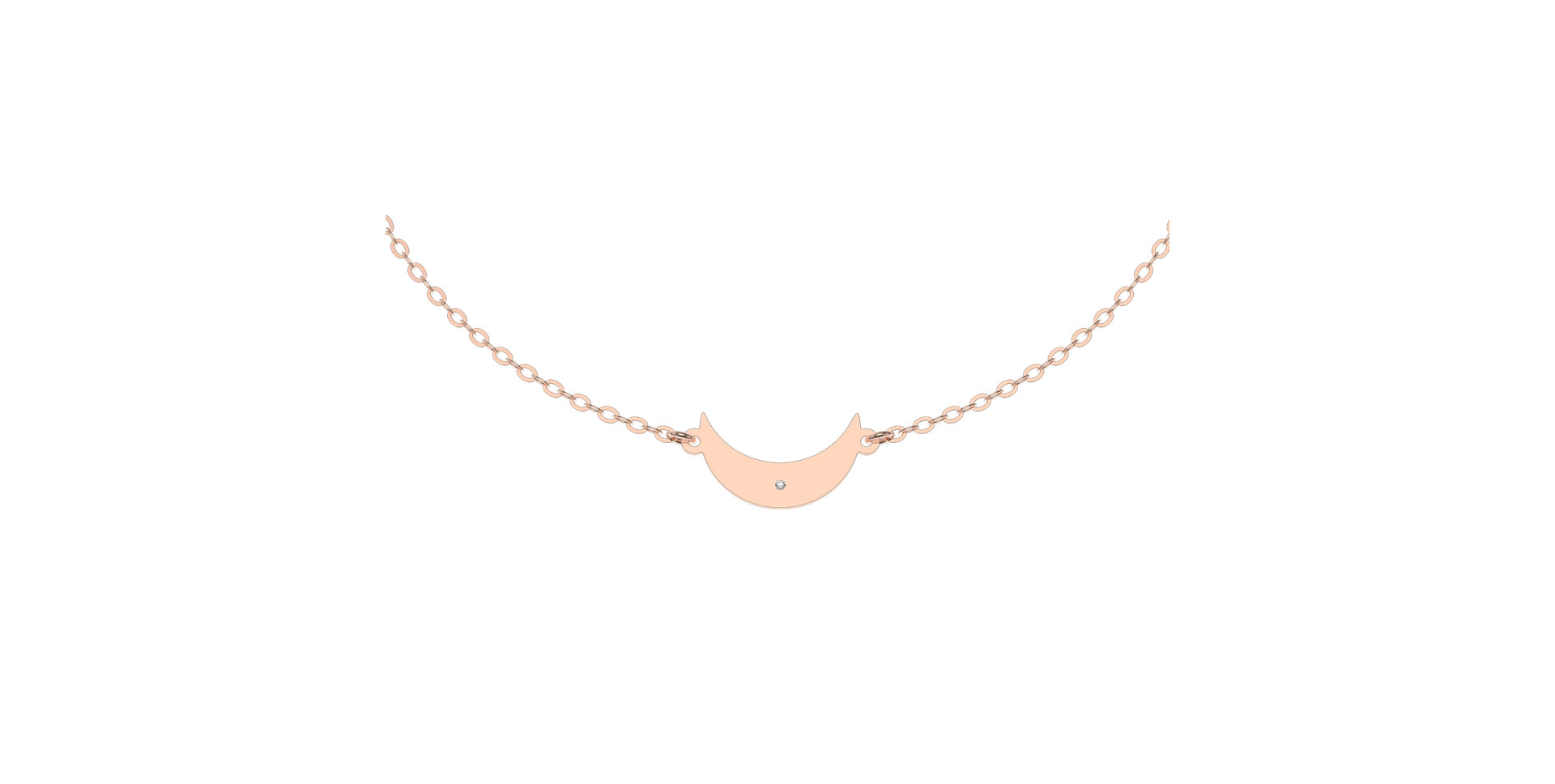 Diamond bracelet Midnight Moon