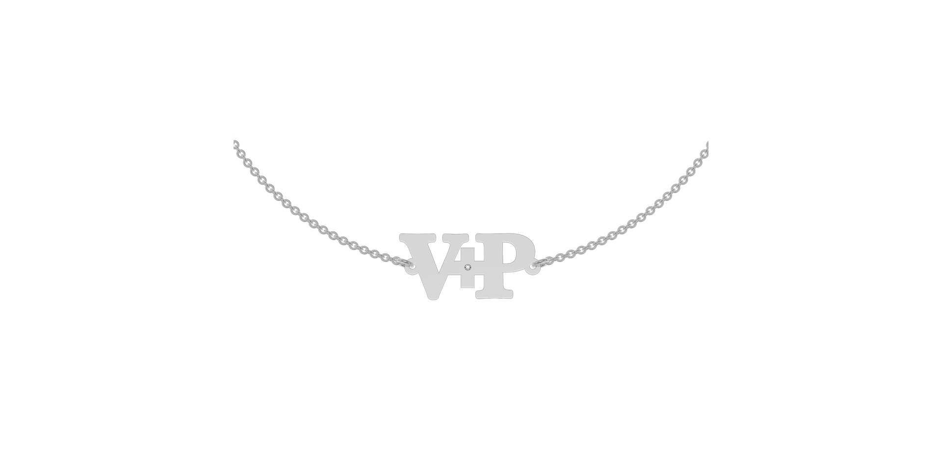 Diamond bracelet Initials