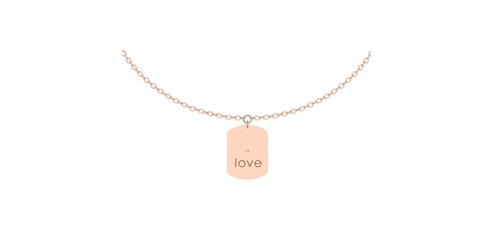 Diamond bracelet Love