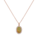 Diamond necklace with Opal Sun Mystery1