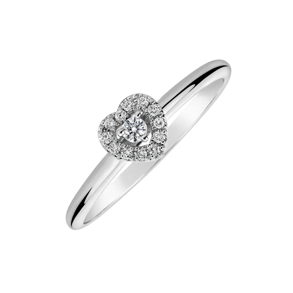 Diamond ring Tender Heart