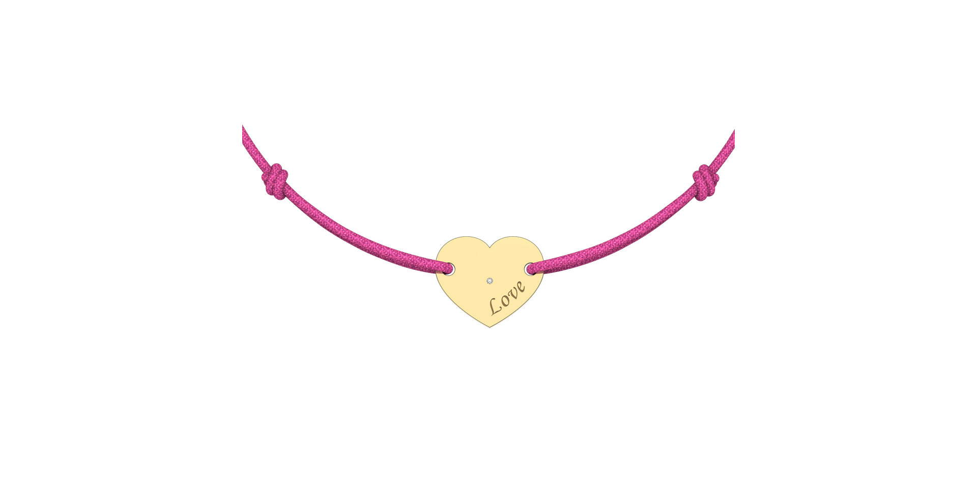 Diamond bracelet Amour Gem