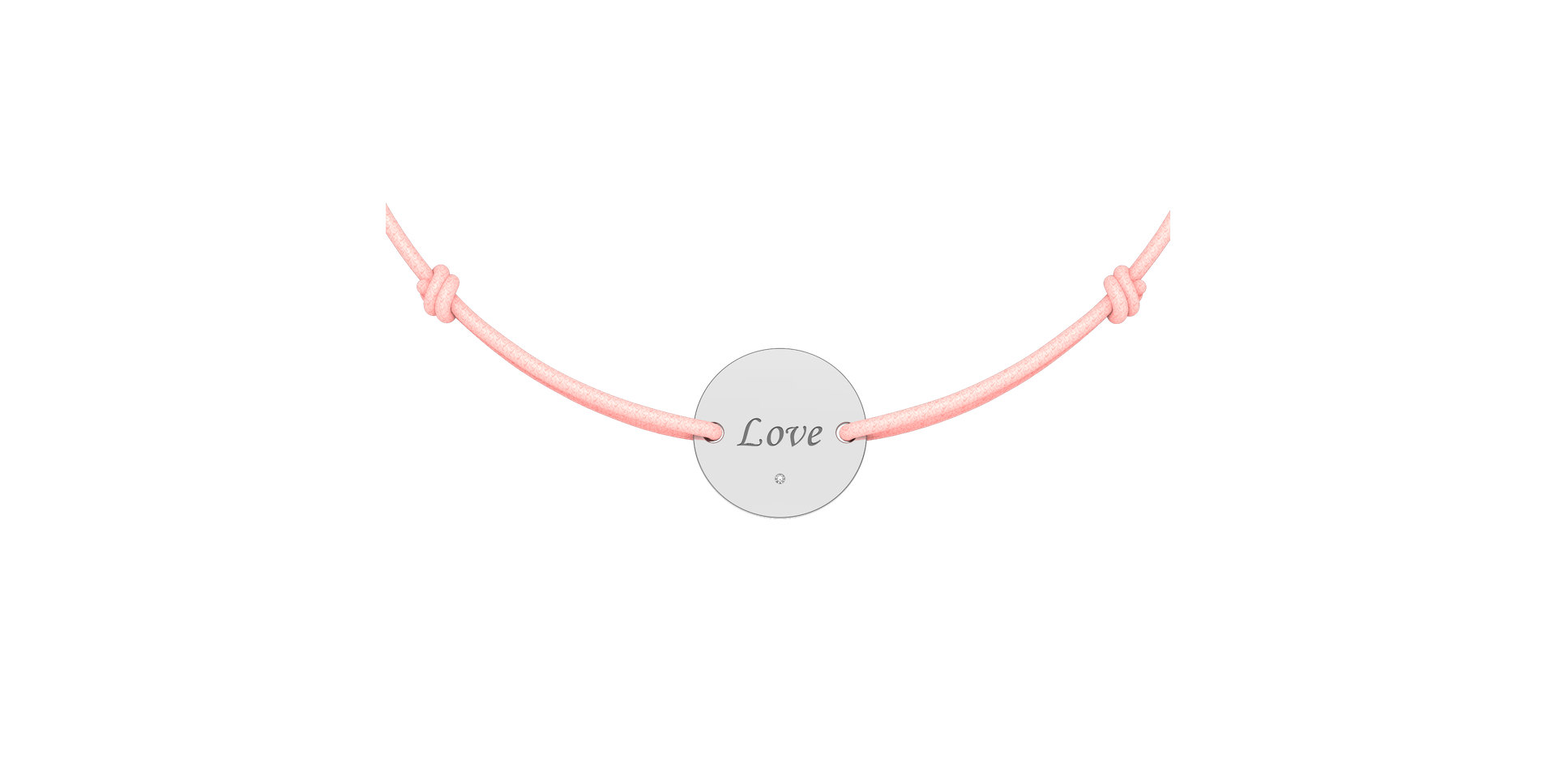 Diamond bracelet Simple Love