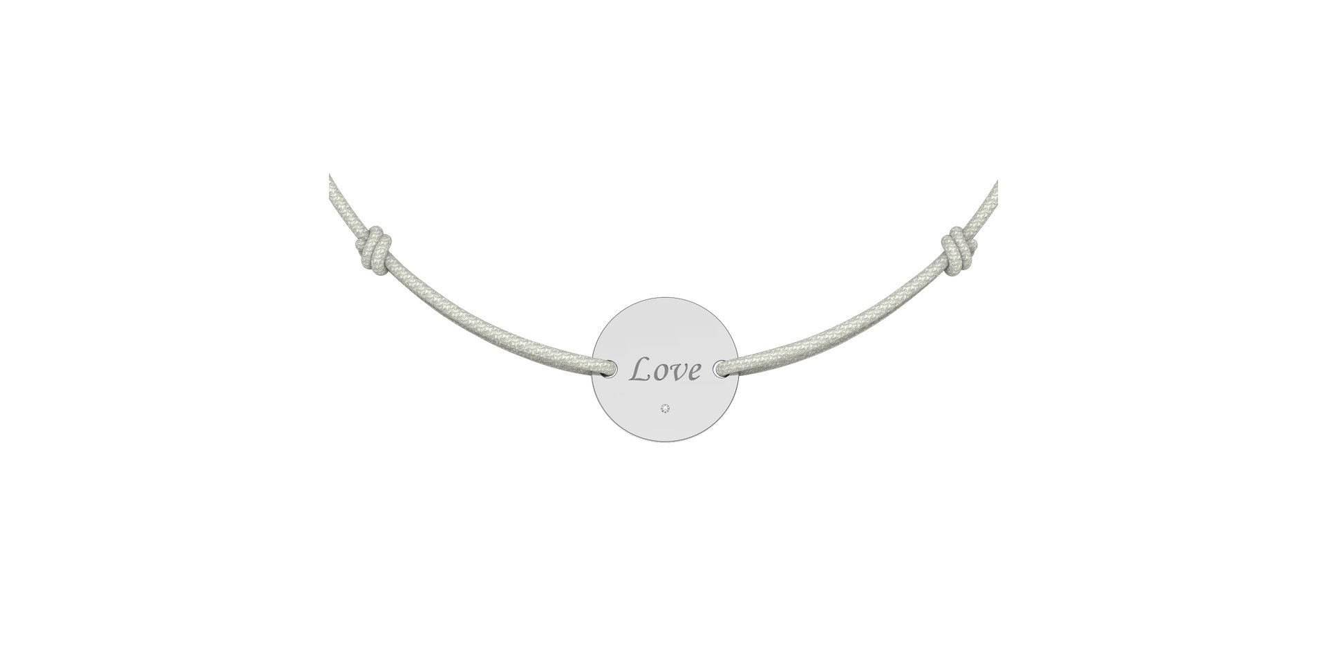 Diamond bracelet Simple Love