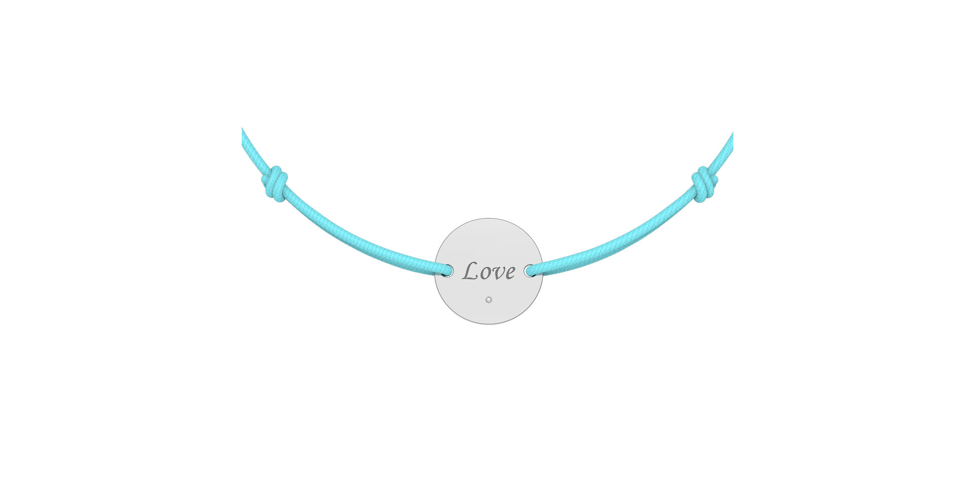 Diamond bracelet Simple Love