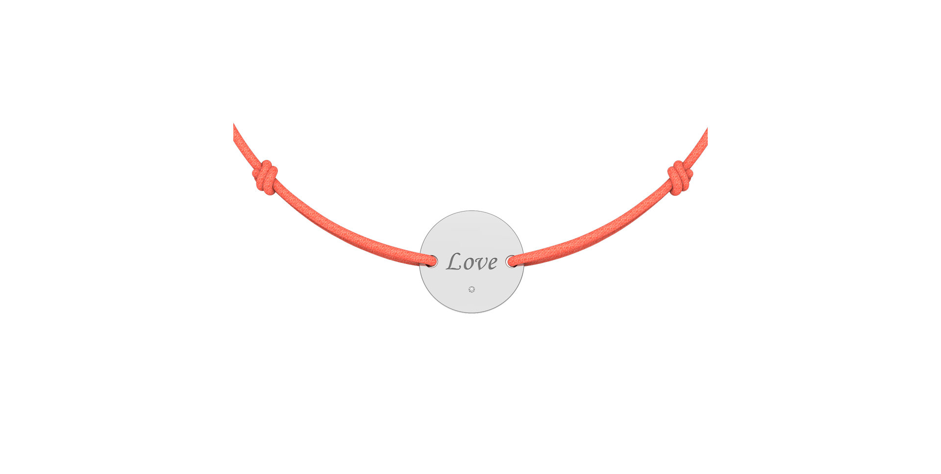 Diamond bracelet Simple Love