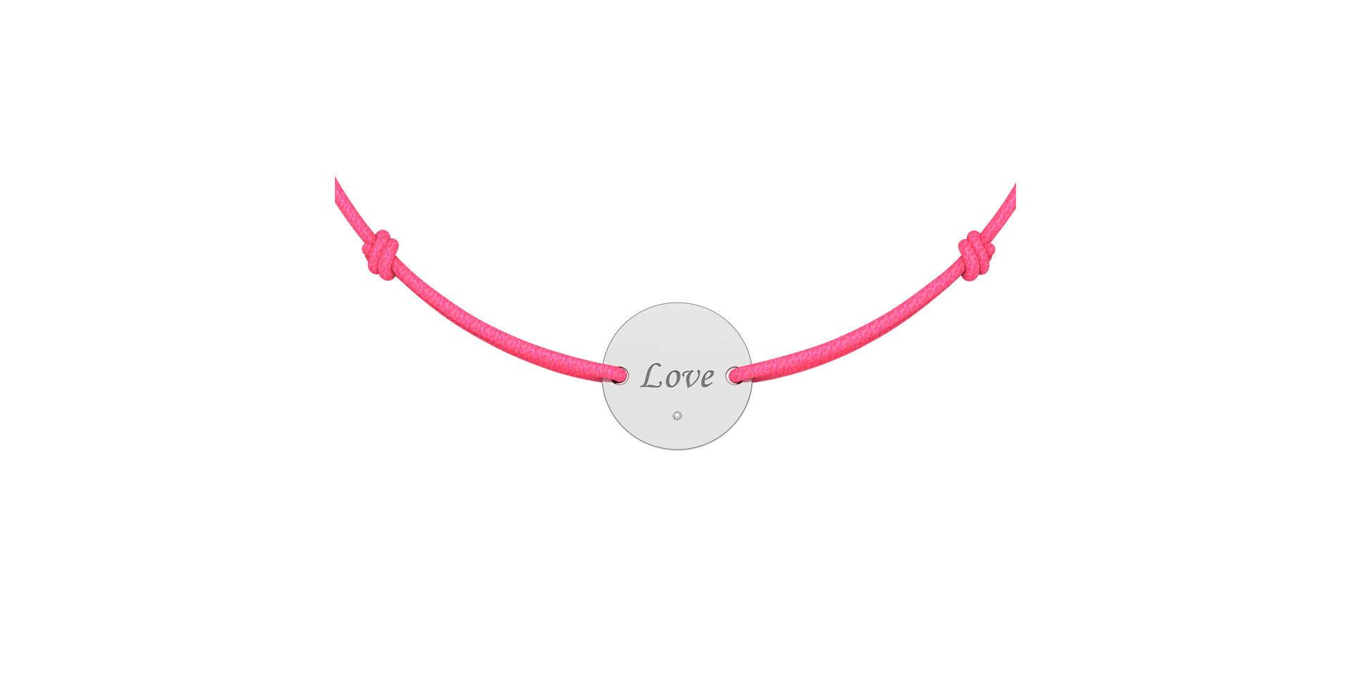 Diamond bracelet Simple Love