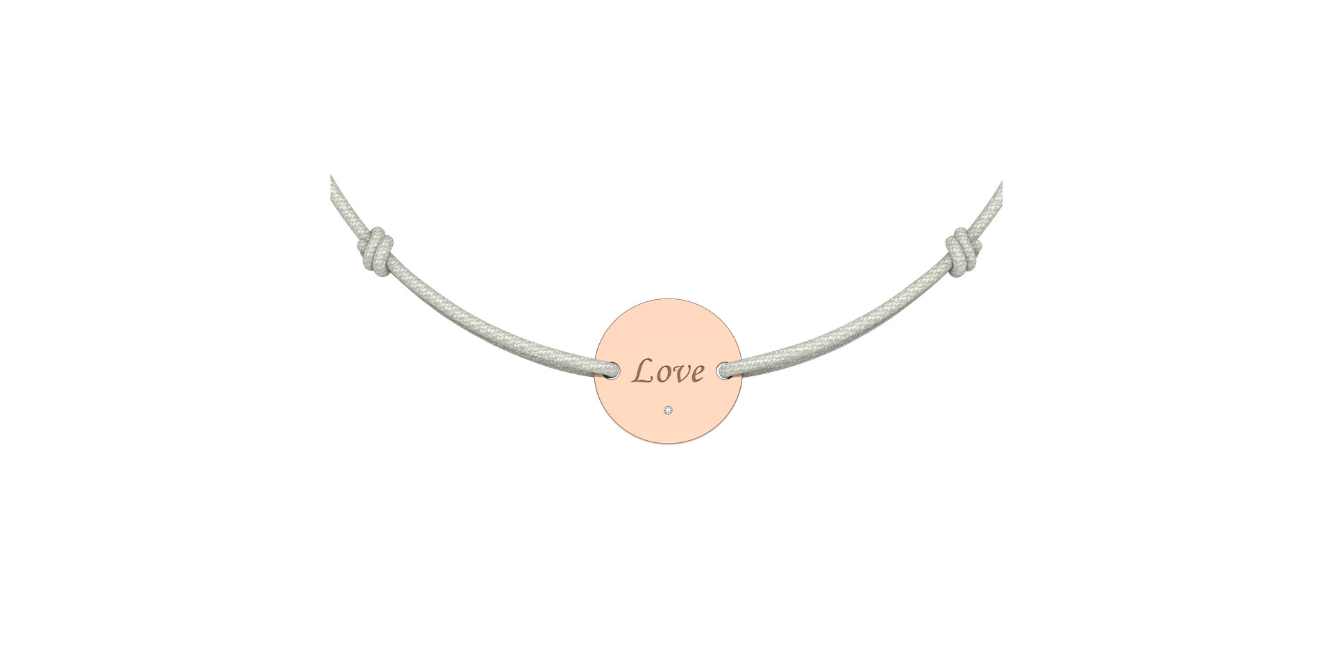 Diamond bracelet Simple Love