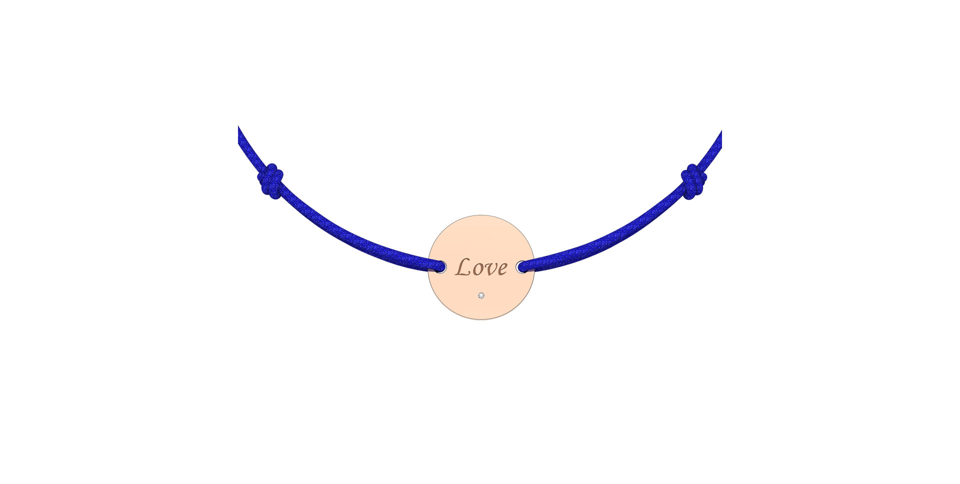 Diamond bracelet Simple Love