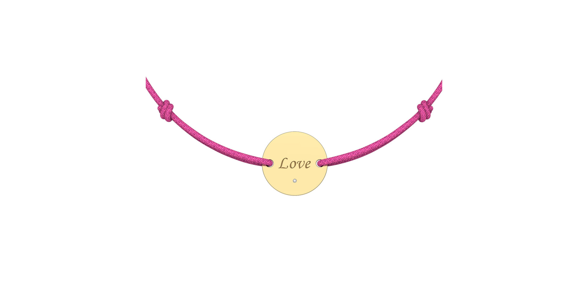 Diamond bracelet Simple Love