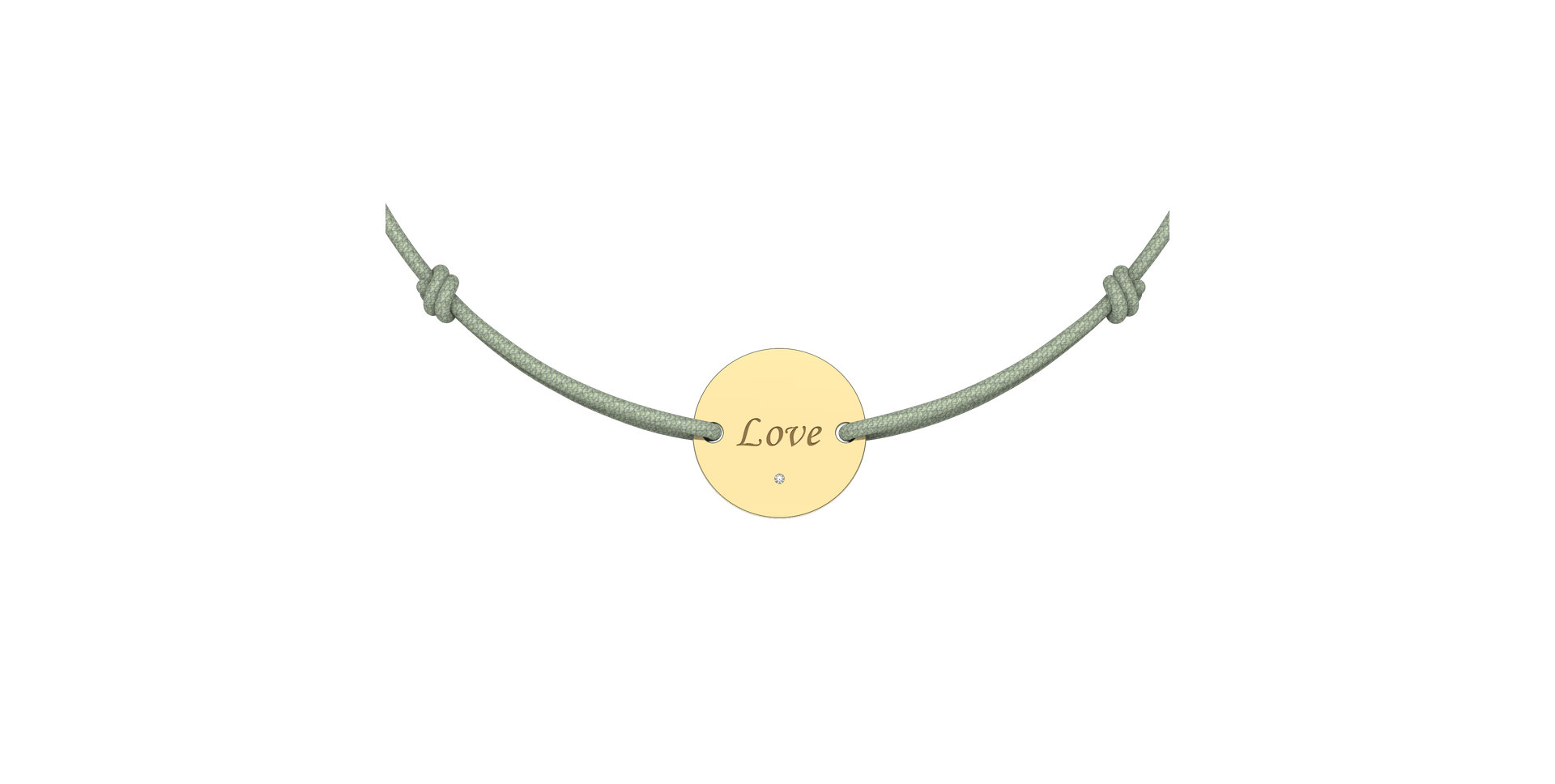 Diamond bracelet Simple Love