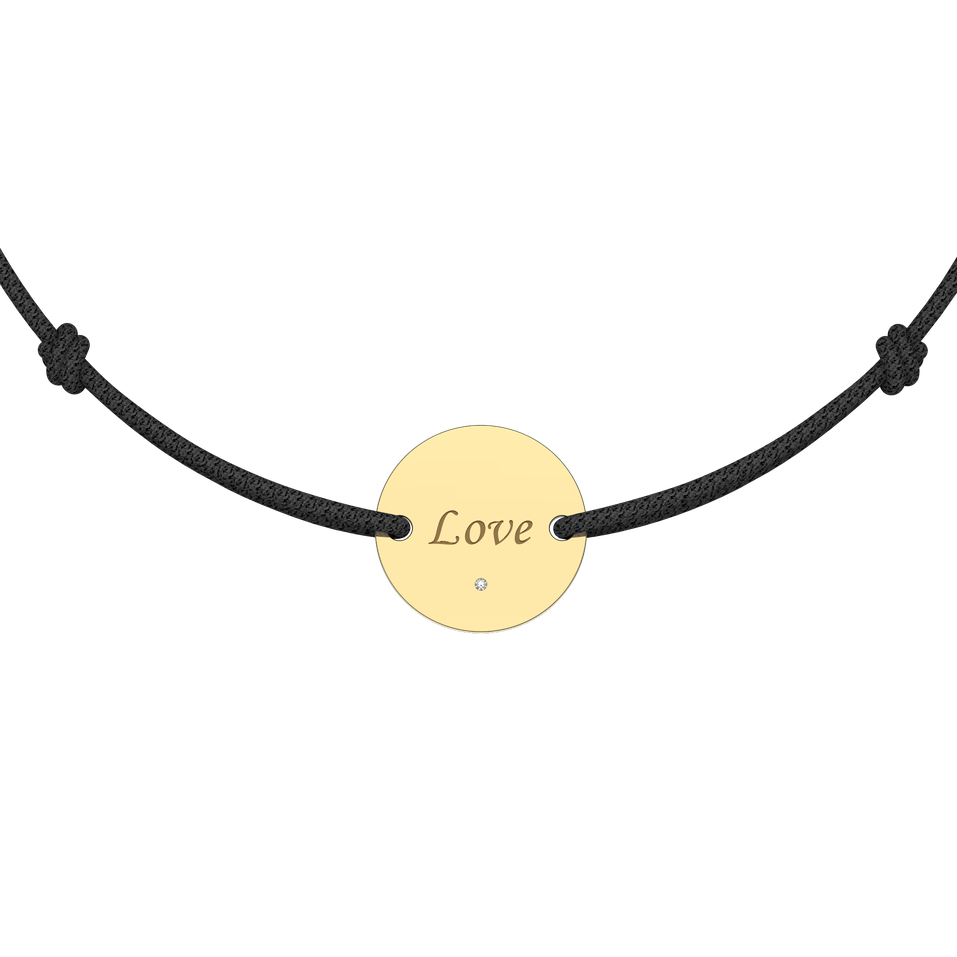 Diamond bracelet Simple Love