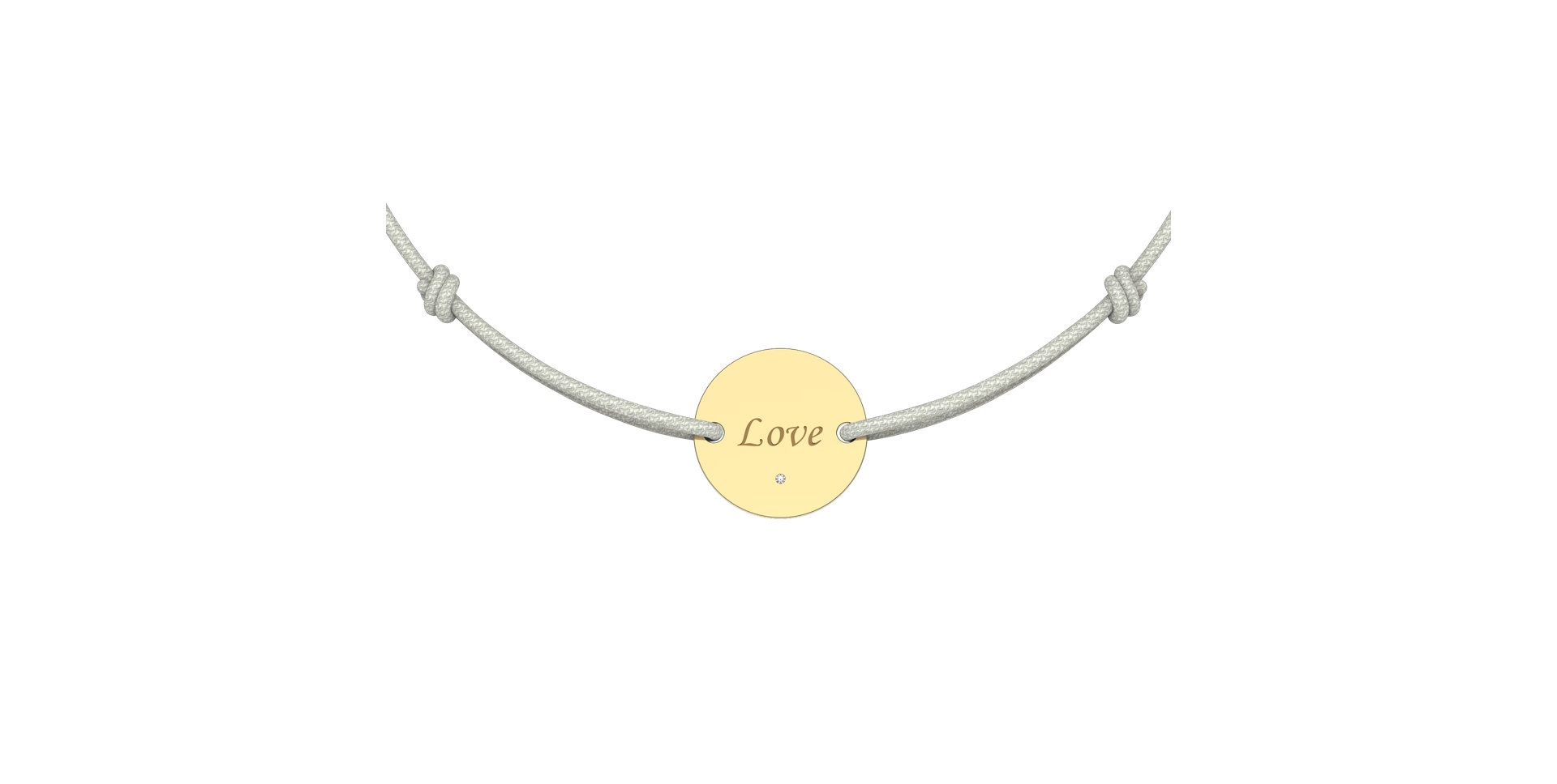 Diamond bracelet Simple Love