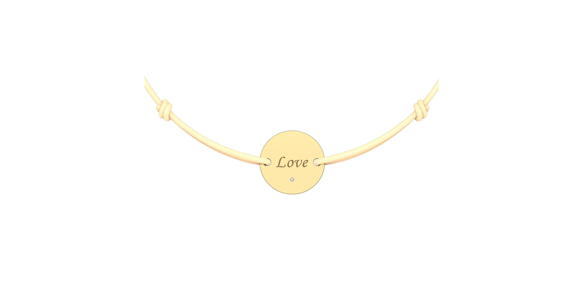 Diamond bracelet Simple Love