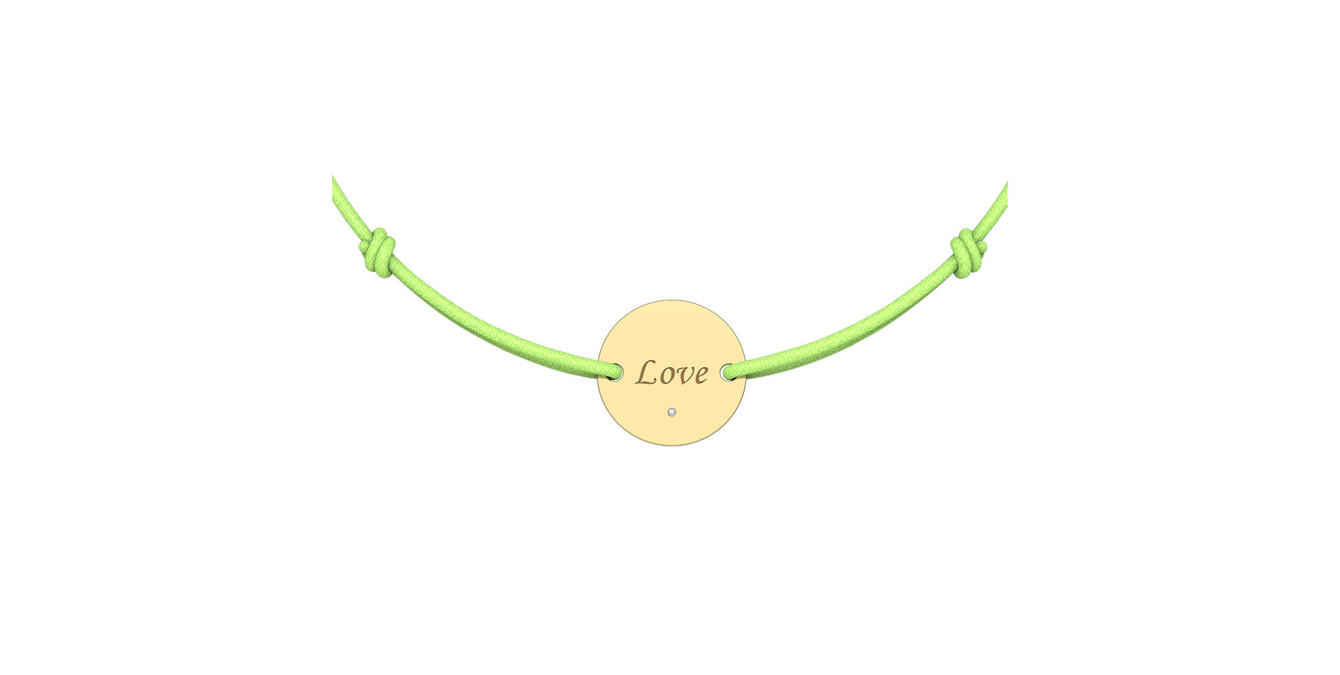Diamond bracelet Simple Love