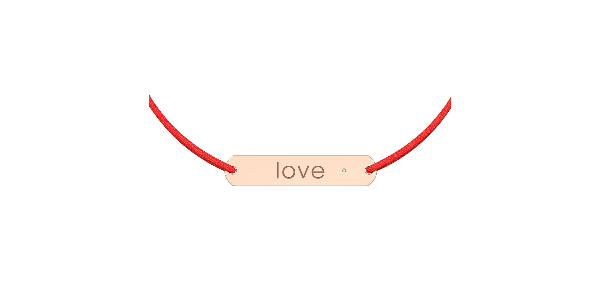 Diamond bracelet Amour Love