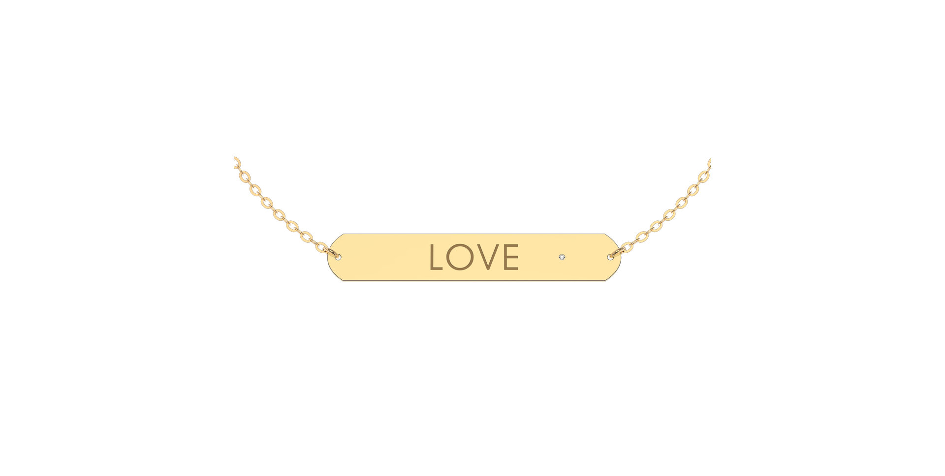 Diamond bracelet Love Military