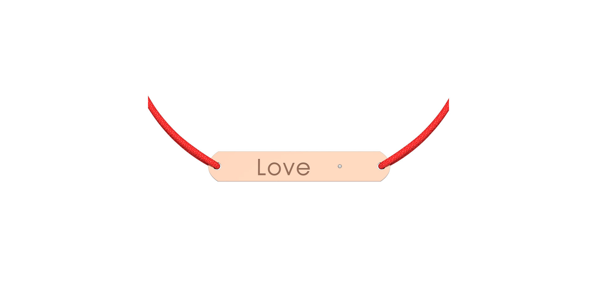 Diamond bracelet Love