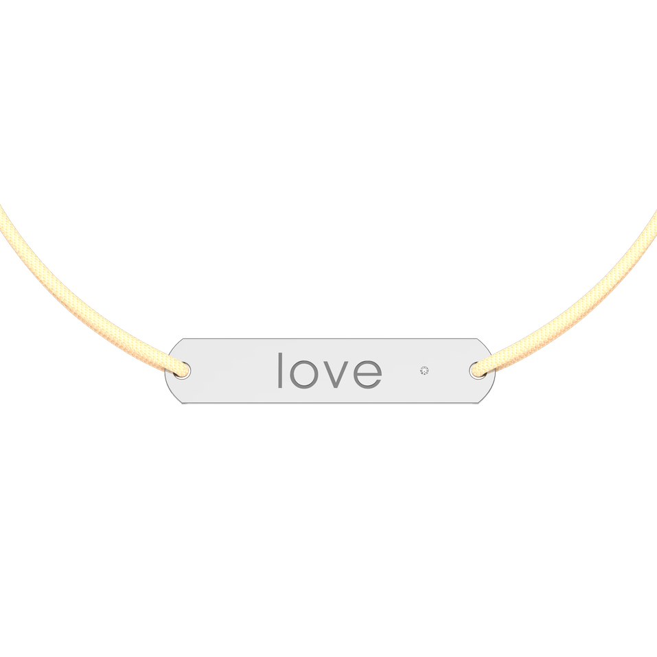 Diamond bracelet Amour Love