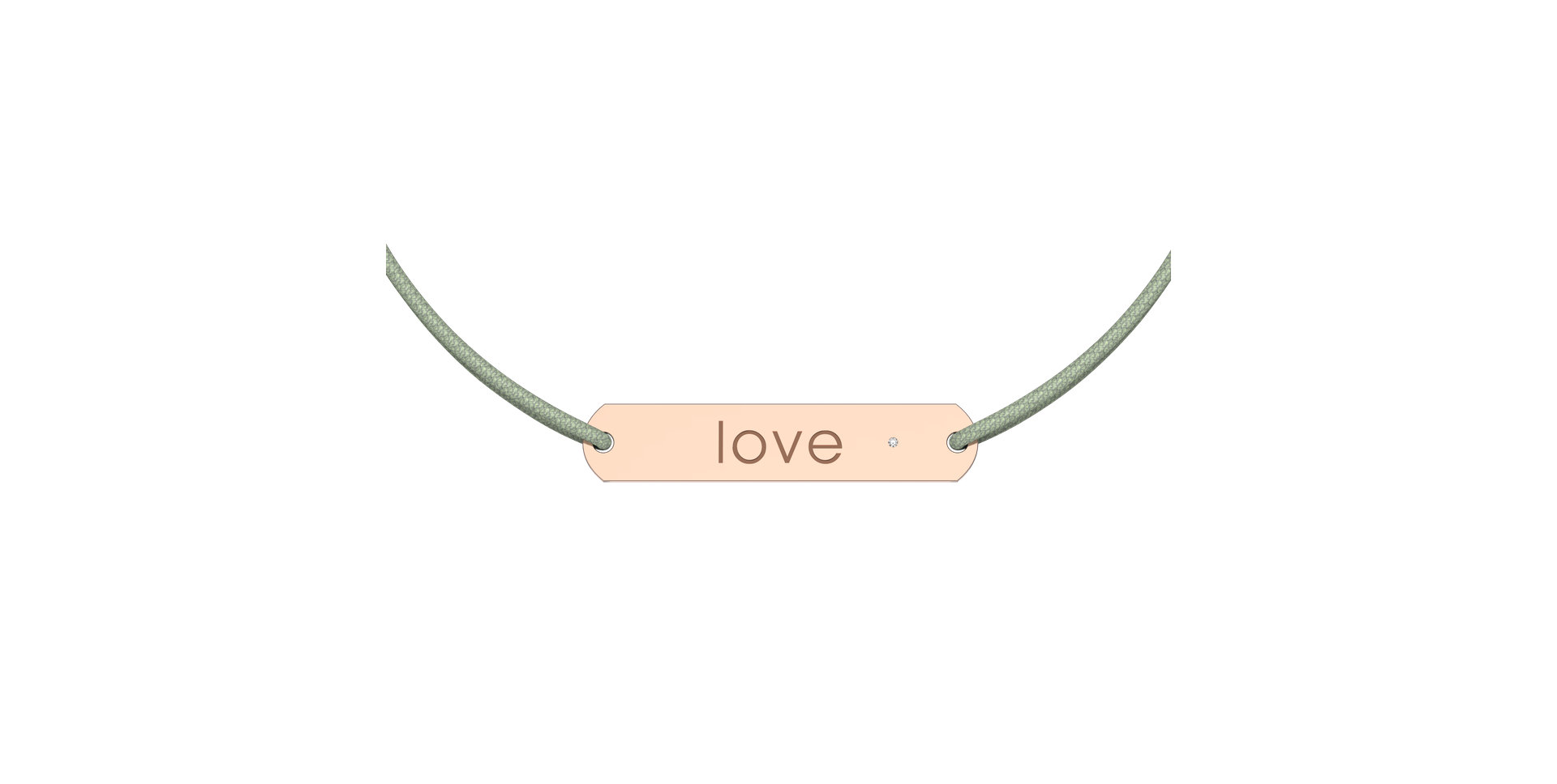 Diamond bracelet Amour Love