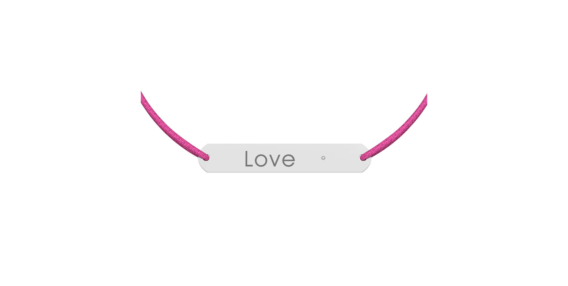 Diamond bracelet Love