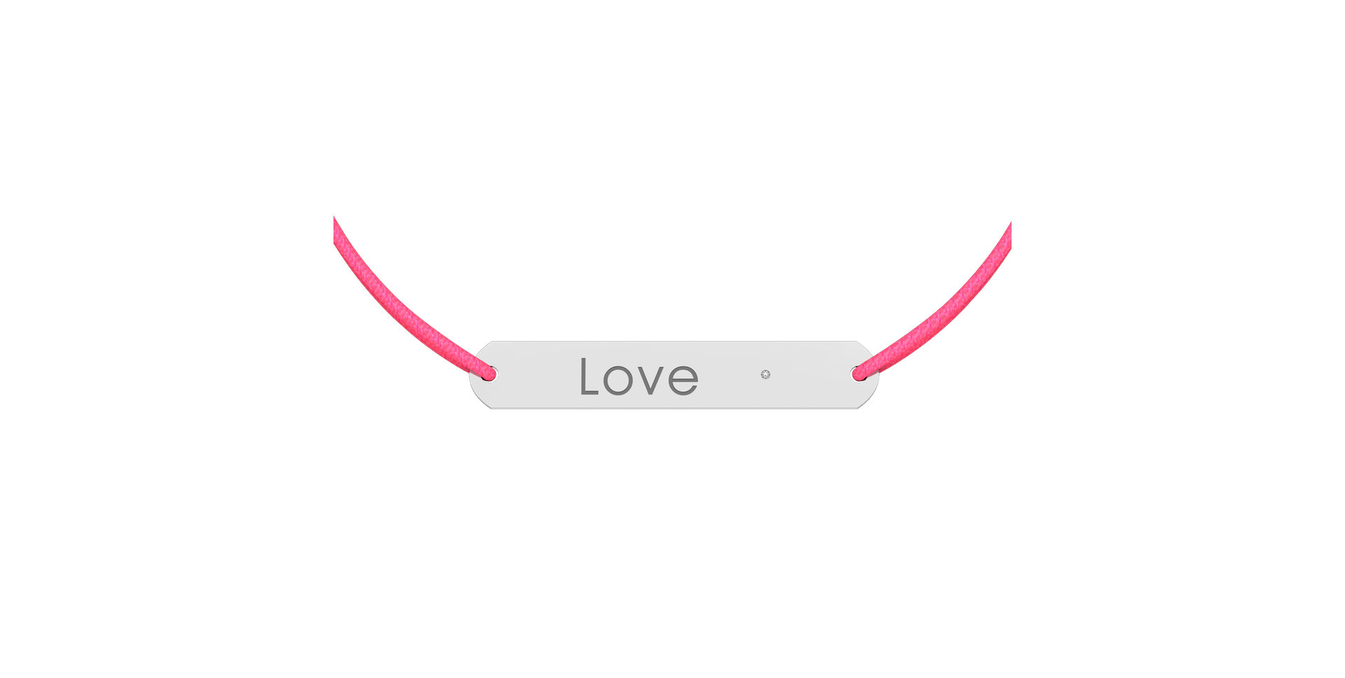 Diamond bracelet Love