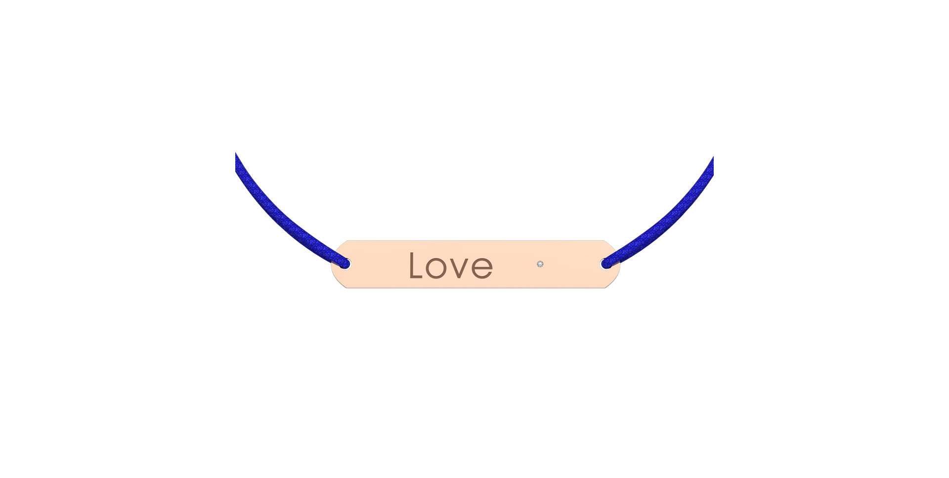 Diamond bracelet Love