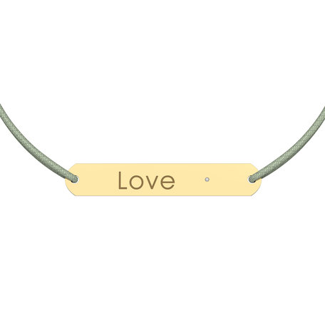 Diamond bracelet Love