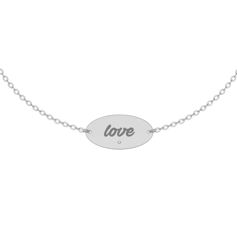 Diamond bracelet Amour Symbol
