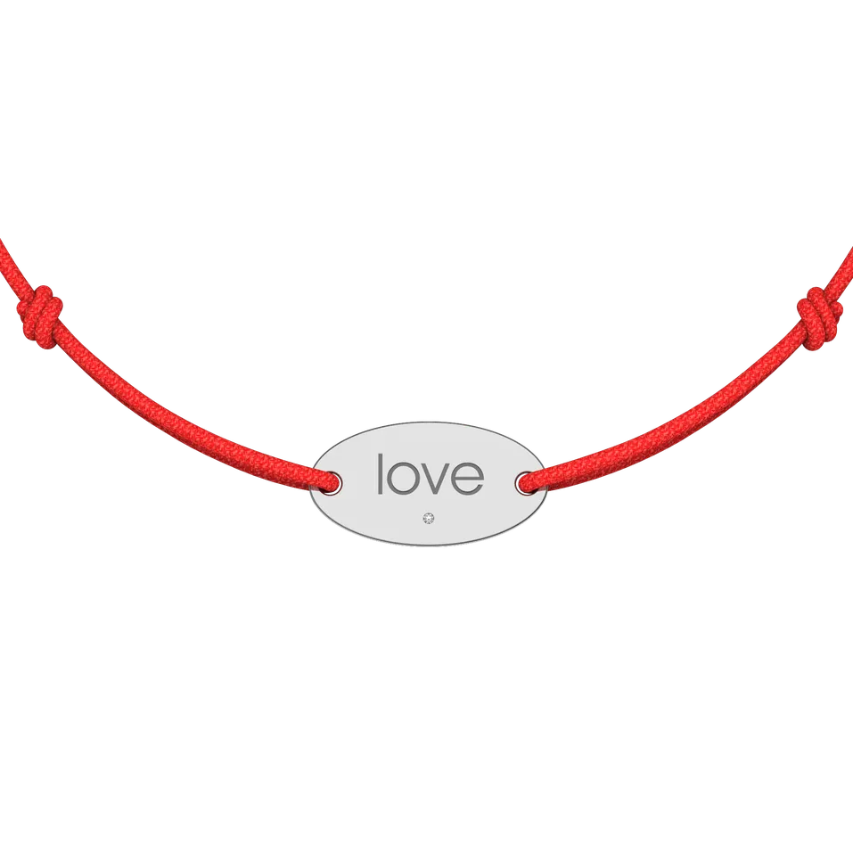 Diamond bracelet Love